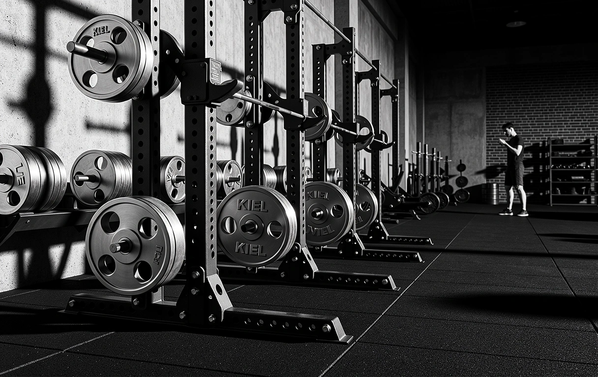 Industrial fitness studio equipment
